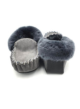 Load image into Gallery viewer, Grey Moccasins