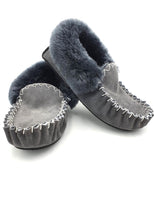 Load image into Gallery viewer, Grey Moccasins