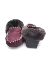 Load image into Gallery viewer, Maroon Moccasins