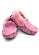 Load image into Gallery viewer, Pink Moccasins