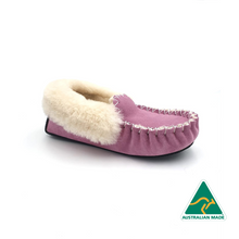 Load image into Gallery viewer, Pink & White Moccasins