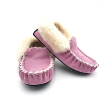 Load image into Gallery viewer, Pink & White Moccasins
