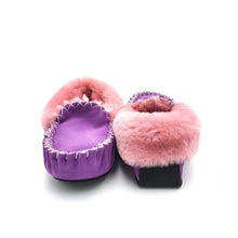 Load image into Gallery viewer, Purple & Pink Moccasins