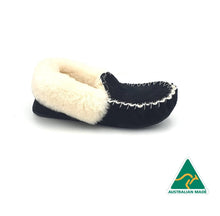 Load image into Gallery viewer, Black &amp; White Moccasins
