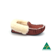Load image into Gallery viewer, Red &amp; White Moccasins
